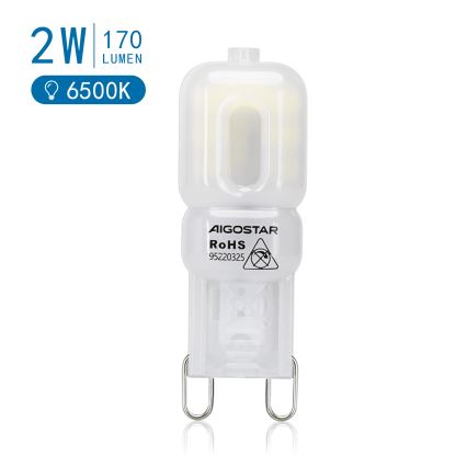 Lâmpada LED G9/2W/230V 6500K - Aigostar