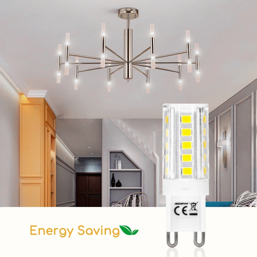 Lâmpada LED G9/3,5W/230V 6500K - Aigostar