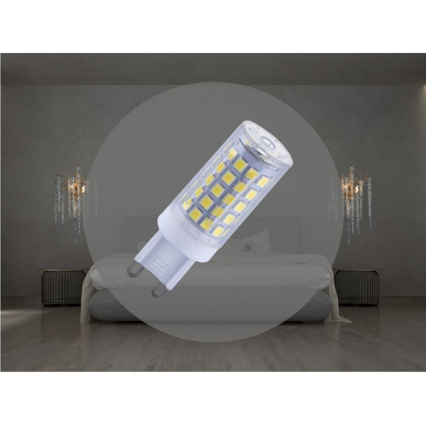 Lâmpada LED G9/4,6W/230V 4000K