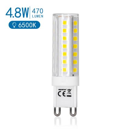 Lâmpada LED G9/4,8W/230V 6500K - Aigostar