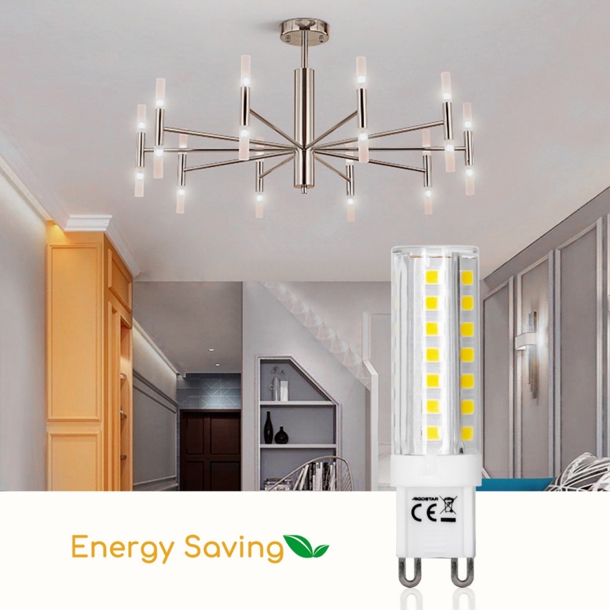 Lâmpada LED G9/4,8W/230V 6500K - Aigostar