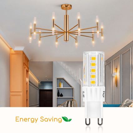 Lâmpada LED G9/4W/230V 3000K - Aigostar