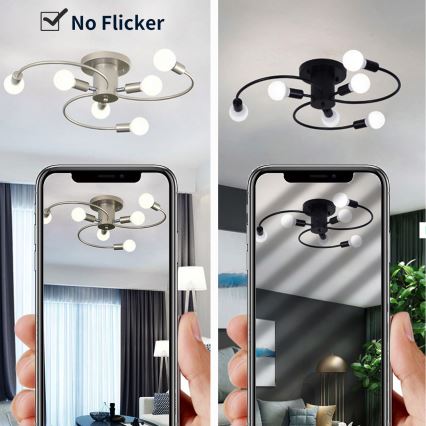 Lâmpada LED G95 E27/15W/230V 6500K - Aigostar