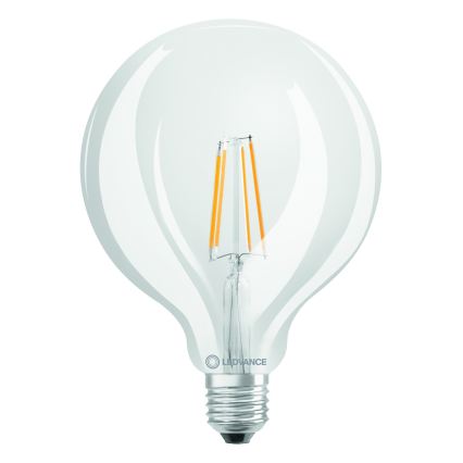 Lâmpada LED GLOBE CLASSIC FILAMENT G125 E27/4W/230V 2700K - Ledvance
