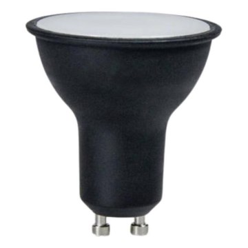 Lâmpada LED GU10/6W/230V 3000K preto