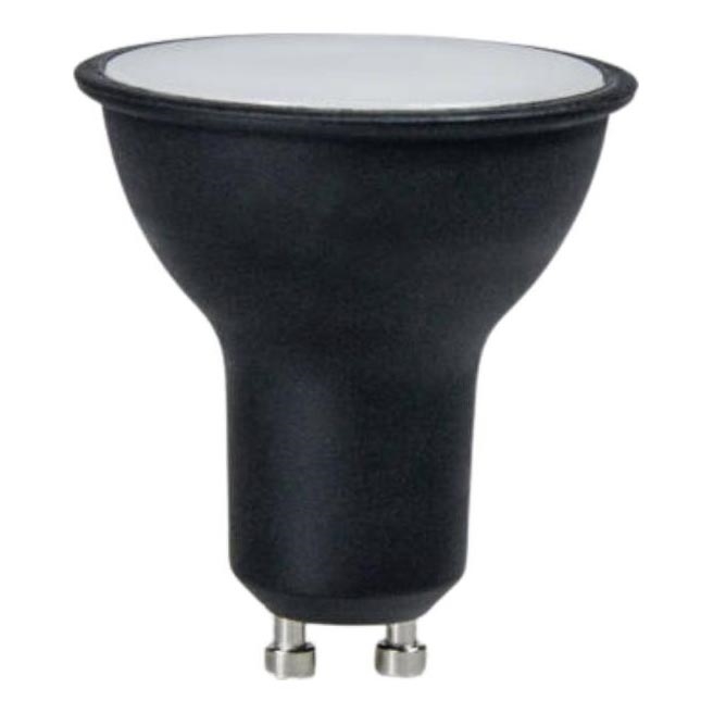 Lâmpada LED GU10/6W/230V 4000K preto