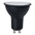 Lâmpada LED GU10/6W/230V 4000K preto