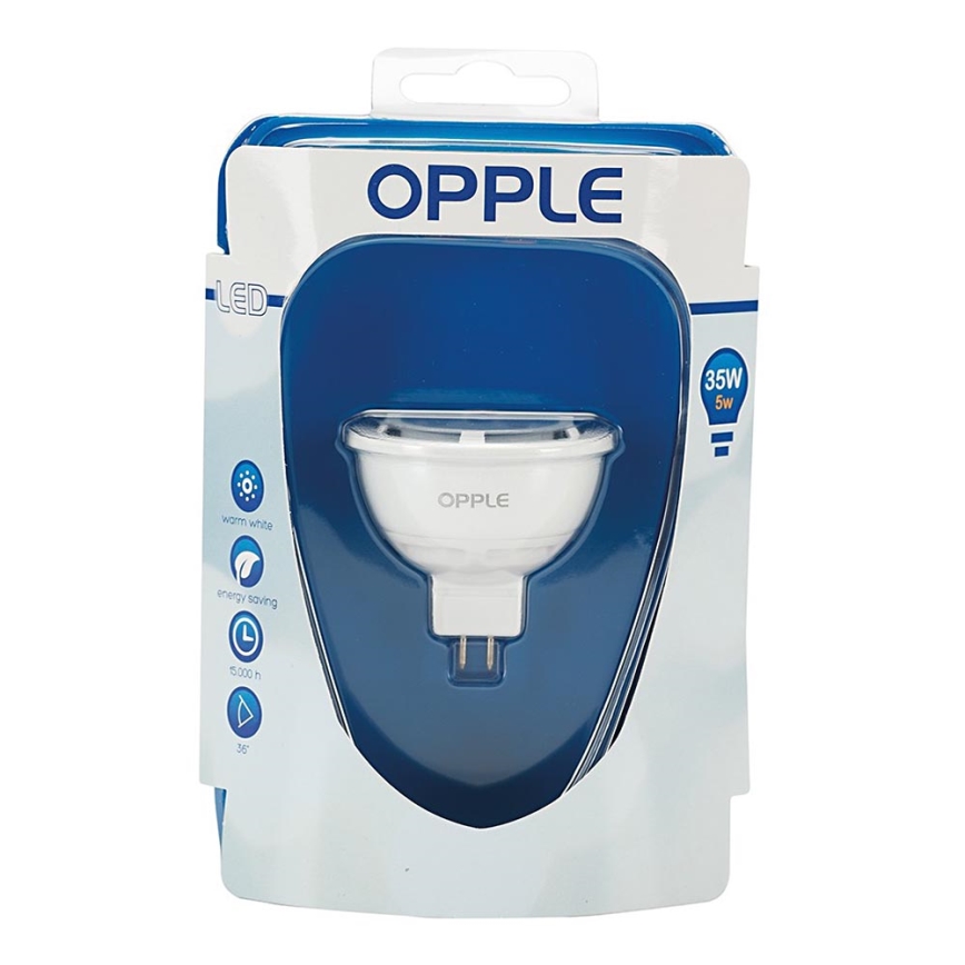 Lâmpada LED GU5,3/5W/12V 2700K - Opple