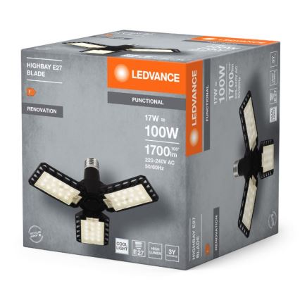 Lâmpada LED HIGHBAY E27/17W/230V 4000K - Ledvance