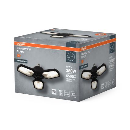 Lâmpada LED HIGHBAY E27/60W/230V 4000K - Osram