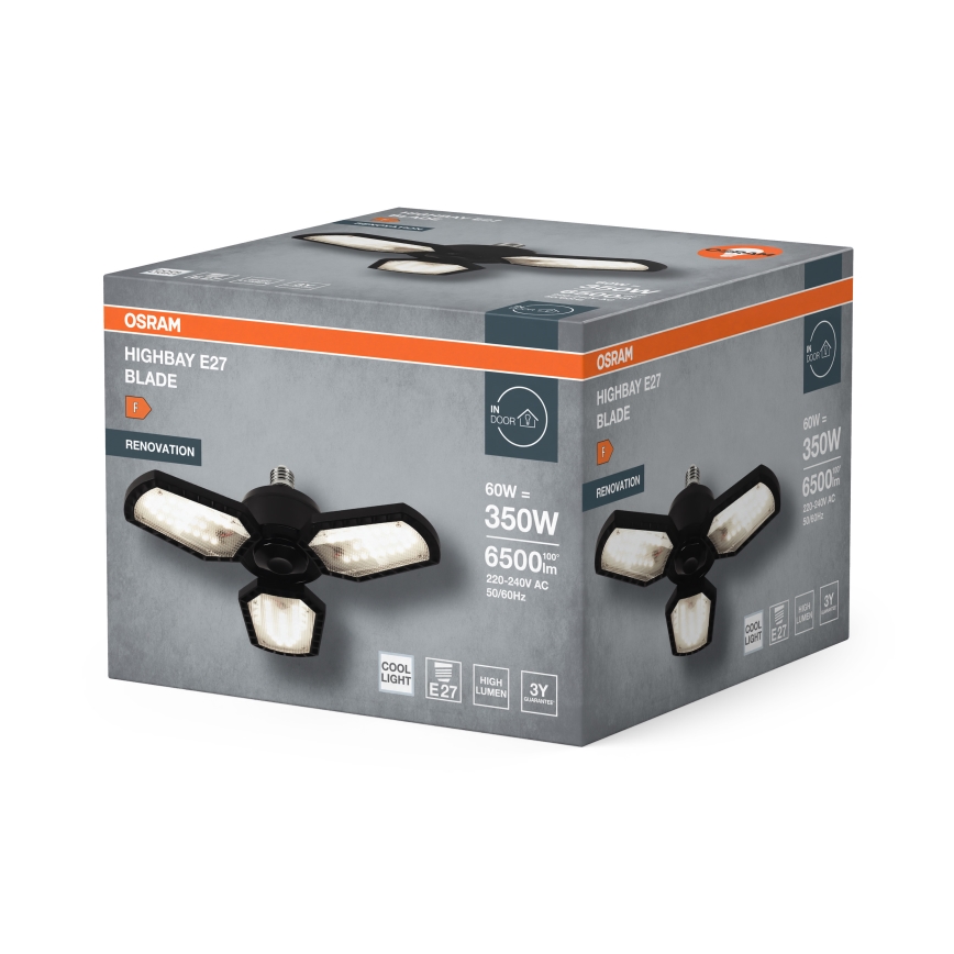Lâmpada LED HIGHBAY E27/60W/230V 4000K - Osram