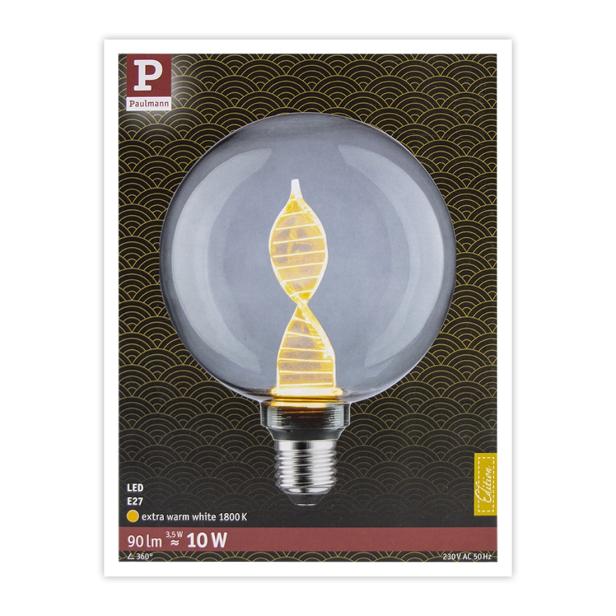 Lâmpada LED INNER G125 E27/3,5W/230V 1800K - Paulmann 28882