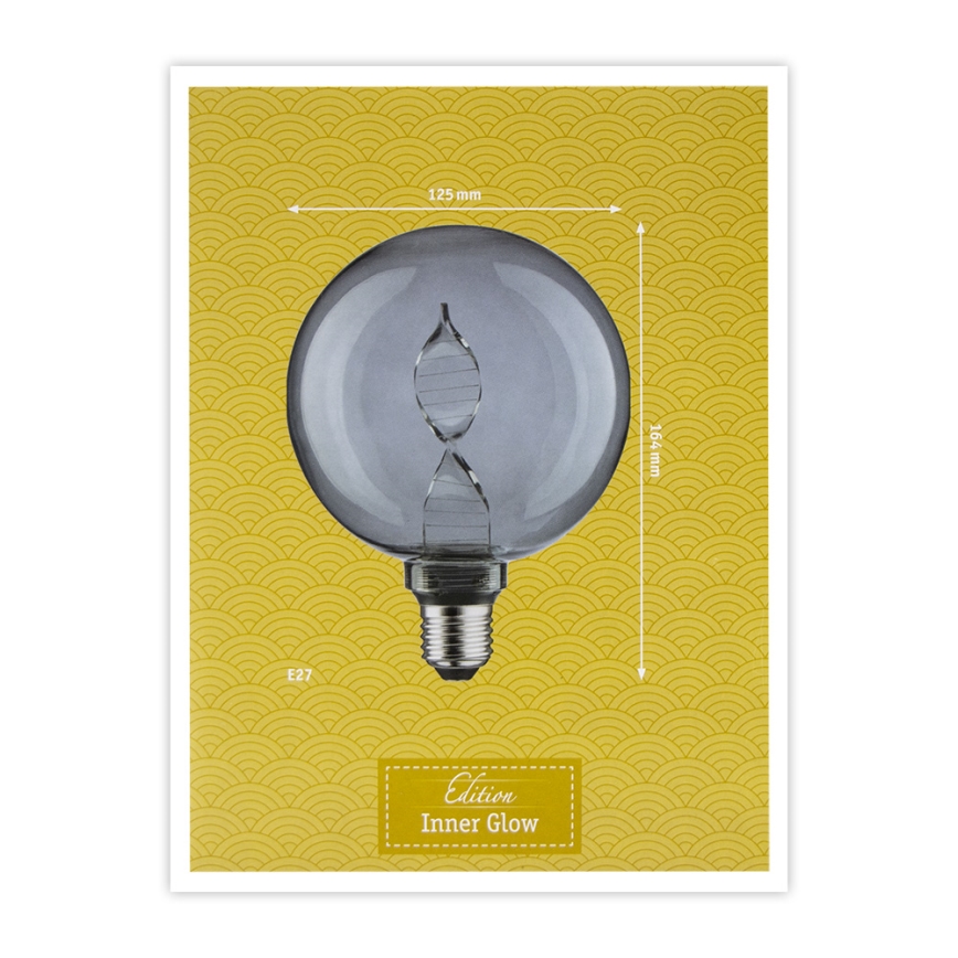 Lâmpada LED INNER G125 E27/3,5W/230V 1800K - Paulmann 28882