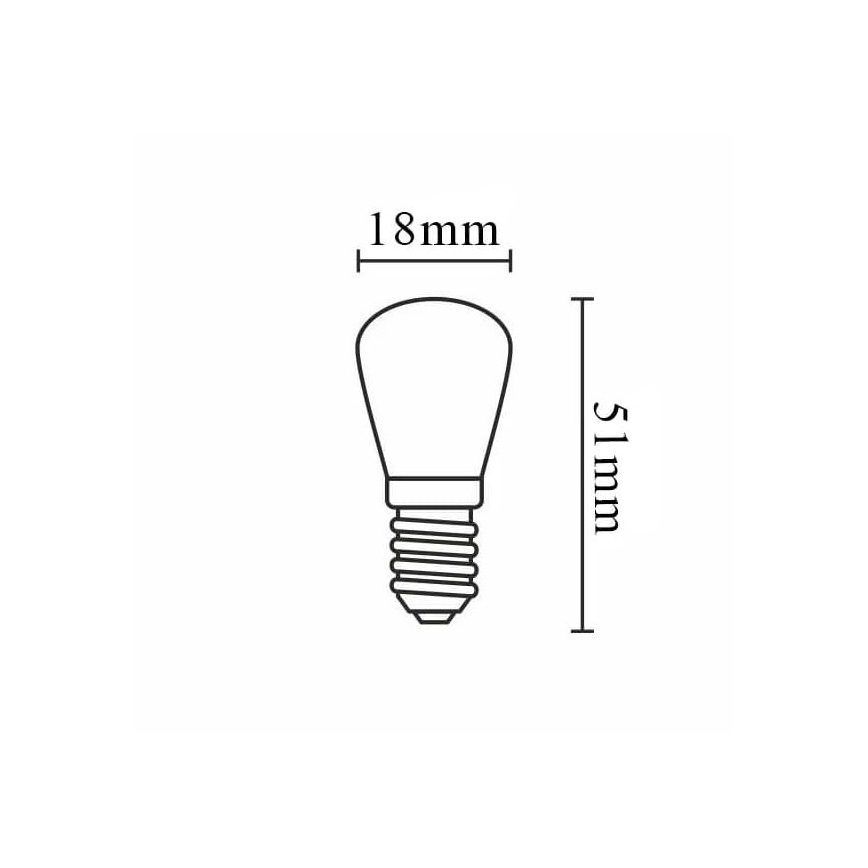 Lâmpada LED MINI E14/3,5W/230V 4000K