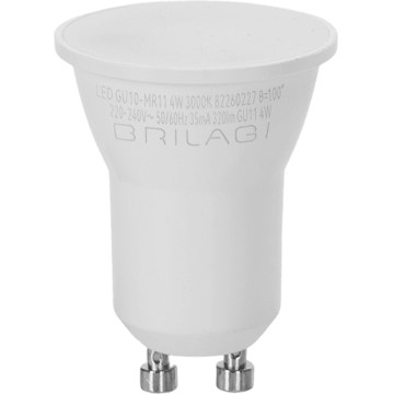 Lâmpada LED MR11 GU10/4W/230V 3000K - BRILAGI