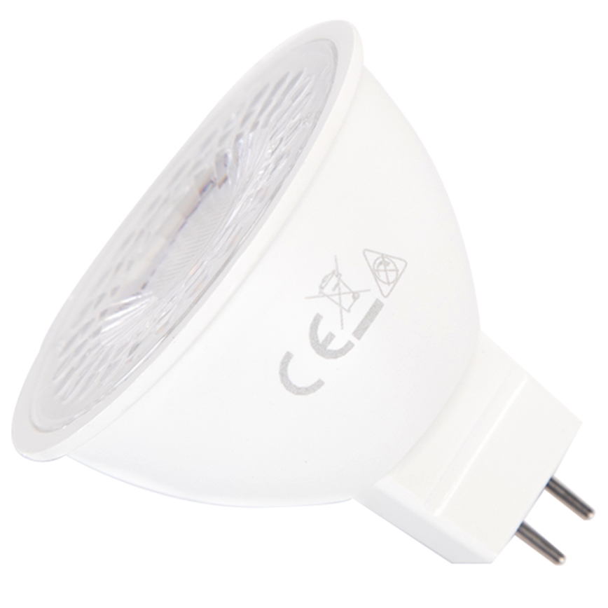 Lâmpada LED MR16 GU5,3/6W/12V 4000K - Aigostar