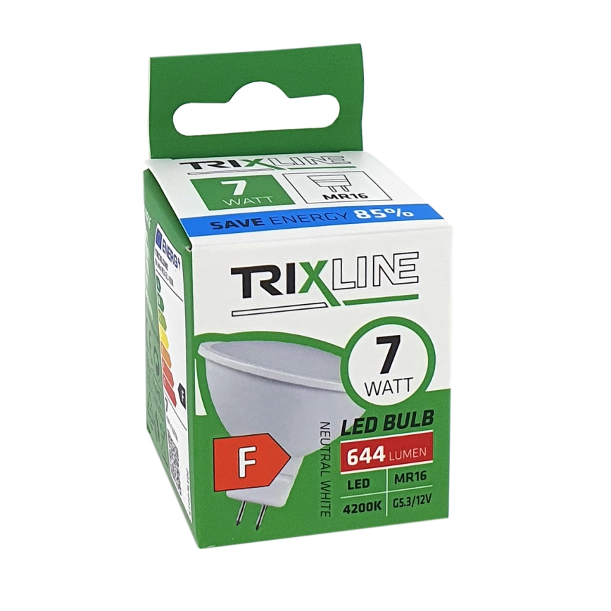 Lâmpada LED MR16 GU5,3/7W/12V 4200K