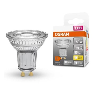 Lâmpada LED PAR16 GU10/4,3W/230V 2700K - Osram