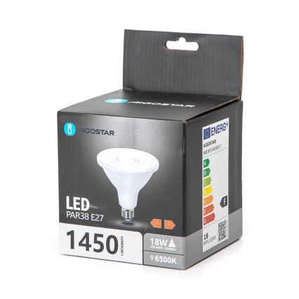 Lâmpada LED PAR38 E27/18W/230V 6500K - Aigostar