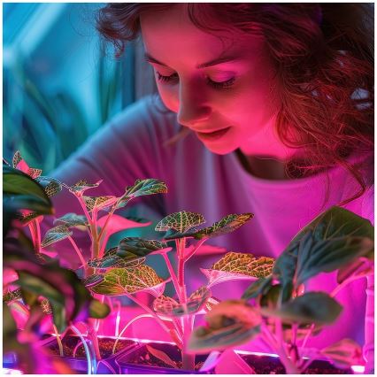 Lâmpada LED para crescimento de plantas PLANTY E27/40W/230V 1200K