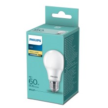 Lâmpada LED Philips A60 E27/8W/230V 2700K