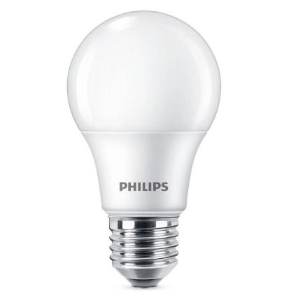 Lâmpada LED Philips A60 E27/8W/230V 4000K