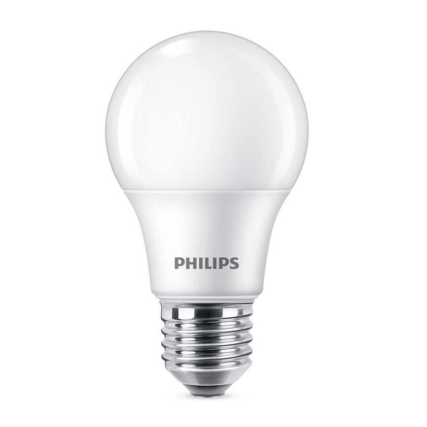 Lâmpada LED Philips A60 E27/8W/230V 4000K