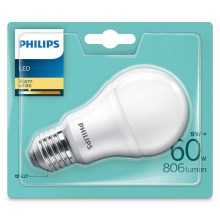 Lâmpada LED Philips A60 E27/9W/230V 4000K