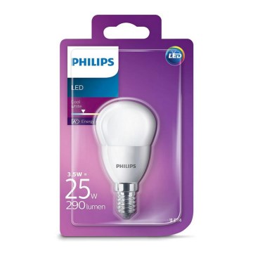 Lâmpada LED Philips E14/3,5W/230V 4000K