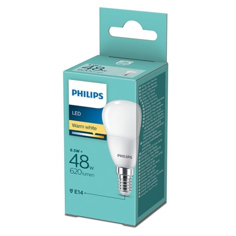 Lâmpada LED Philips E14/6,5W/230V 2700K