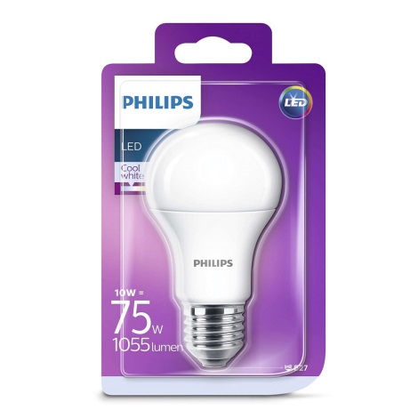 Lâmpada LED Philips E27/10W/230V
