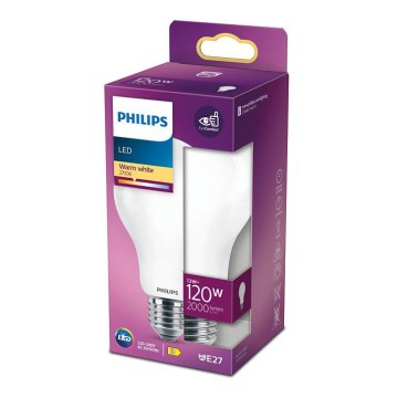 Lâmpada LED Philips E27/13W/230V 2700K
