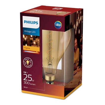 Lâmpada LED Philips E27/5W/230V 2000K - VINTAGE