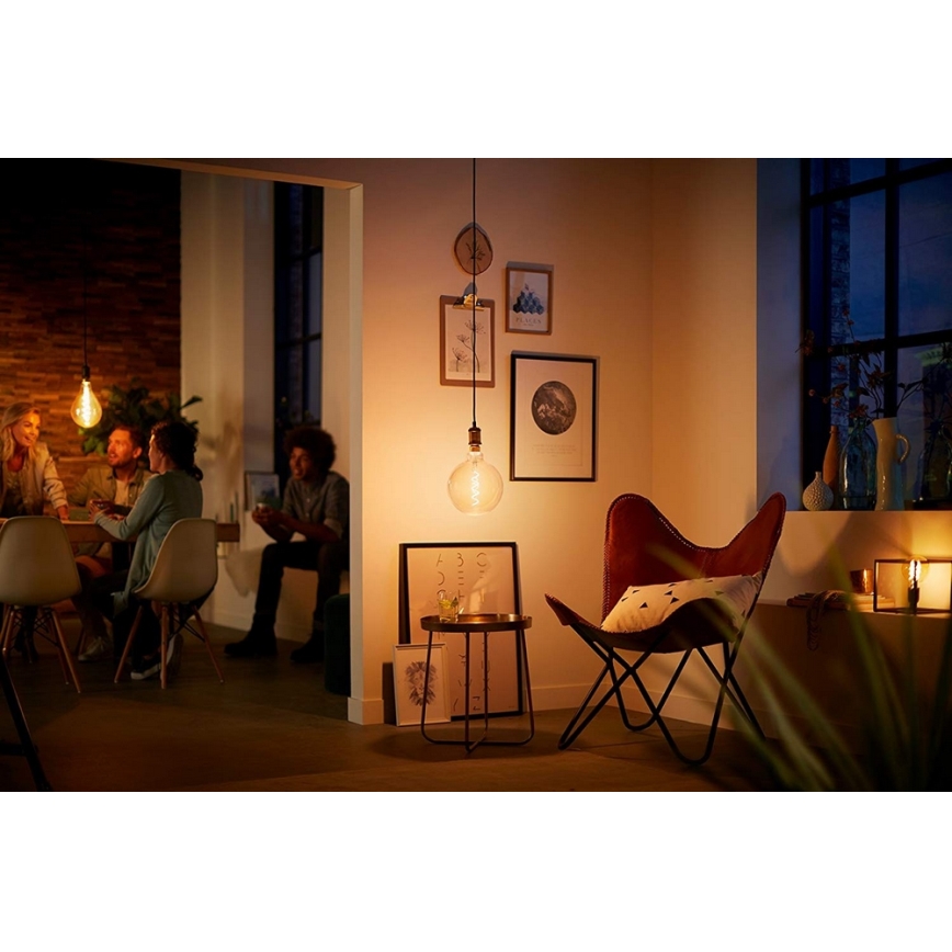 Lâmpada LED Philips E27/5W/230V 2000K - VINTAGE