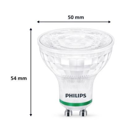 Lâmpada LED Philips GU10/2,4W/230V 4000K