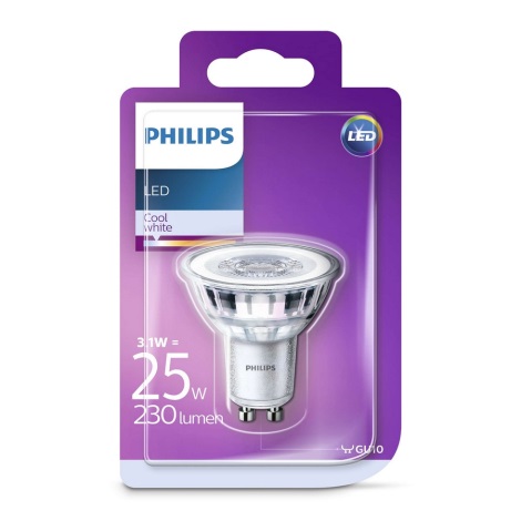 Lâmpada LED Philips GU10/3W/230V 4000K