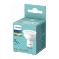 Lâmpada LED Philips GU10/4,7W/230V 2700K