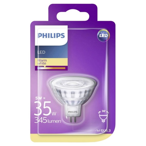 Lâmpada LED Philips GU5.3/5W/12V 2700K