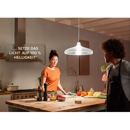 Lâmpada LED Philips Hue WHITE E67 E27/15,5W/230V