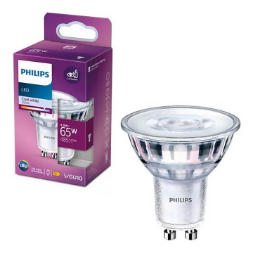 Lâmpada LED Philips PAR16 GU10/4,9W/230V 4000K