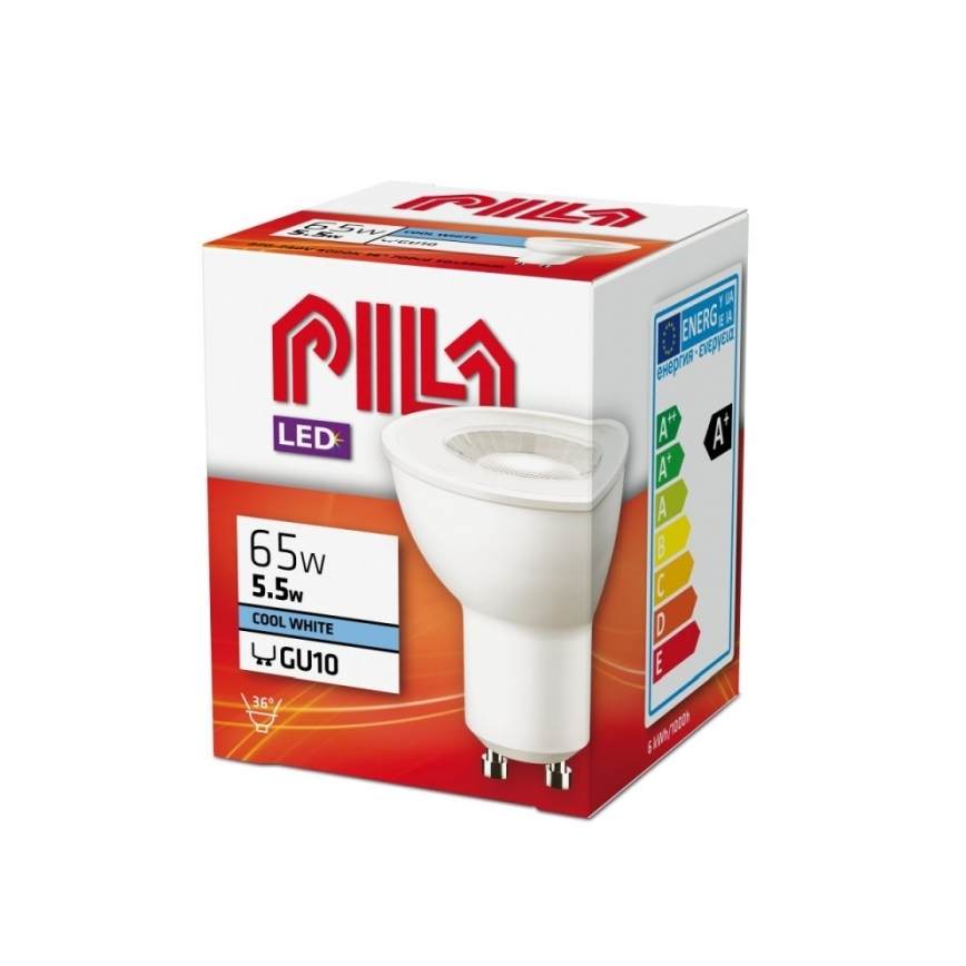 Lâmpada LED Philips Pila PAR16 GU10/5,5W/230V 4000K