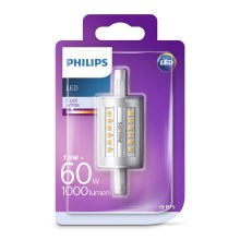 Lâmpada LED Philips R7S/7.5W/230V 4000K 79 mm