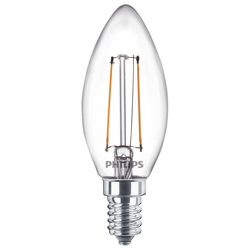 Lâmpada LED Philips VINTAGE E14/2,2W/230V 4000K