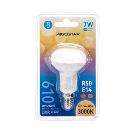 Lâmpada LED R50 E14/7W/230V 3000K - Aigostar