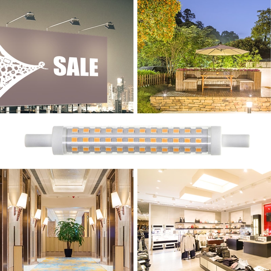 Lâmpada LED R7S/9W/230V 3000K - Aigostar
