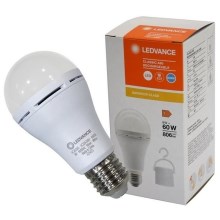 Lâmpada LED RECHARGEABLE A60 E27/8W/230V 6500K - Ledvance