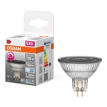 Lâmpada LED reflectora dimerizável MR16 GU5,3/5W/12V 4000K 36° CRI 90 - Osram