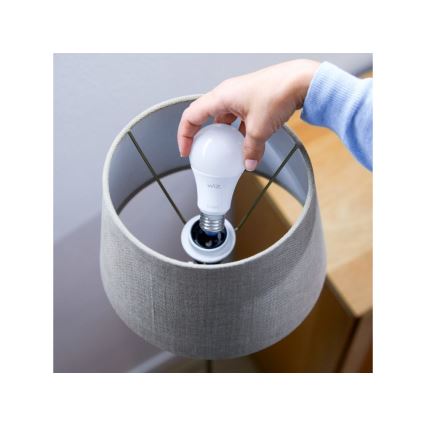 Lâmpada LED Regulável A60 E27/8W/230V 2700K CRI 90 Wi-Fi - WiZ