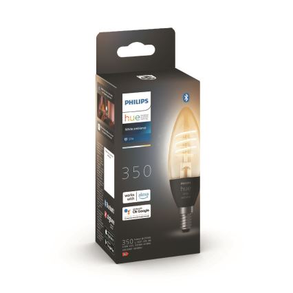 Lâmpada LED Regulável AMBIANÇA BRANCA Philips Hue E14/4,6W/230V 2200-4500K