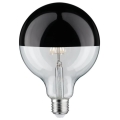 Lâmpada LED regulável com uma tampa esférica espelhada GLOBE E27/6,5W/230V 2700K - Paulmann 28680